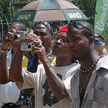 Walcott Square Patrons @ Derek Walcott Square,  St. Lucia Jazz Festival 2006