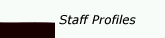 Staff Profiles
