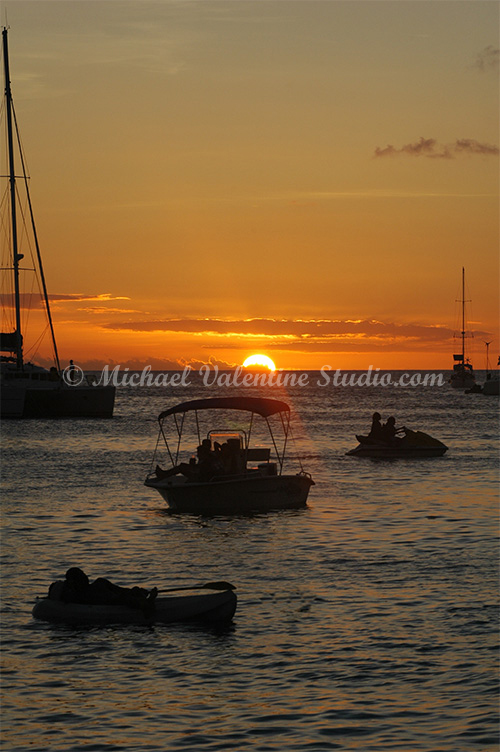 Reduit Beach Sunset