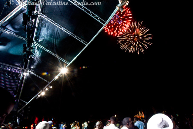 Pigeon Island finale fireworks, 10 May