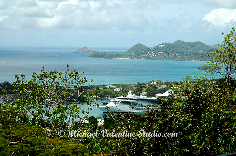 St. Lucia 2006, veranda view