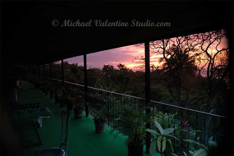 St. Lucia 2006, veranda view