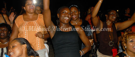 St. Lucia Jazz patrons