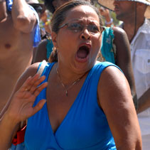 St. Lucia Jazz patrons