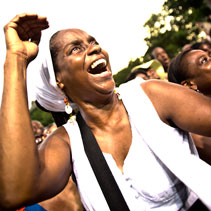 Pigeon island patrons