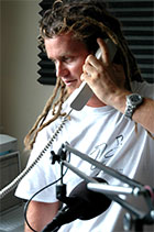 Interview with saxophonist and DJ Rob 'Z' Taylor @ Rythm  FM 