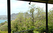 St. Lucia 2006, veranda view