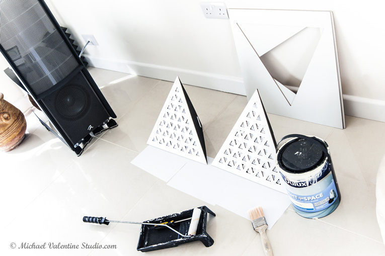 Ceiling acoustic corner bass traps