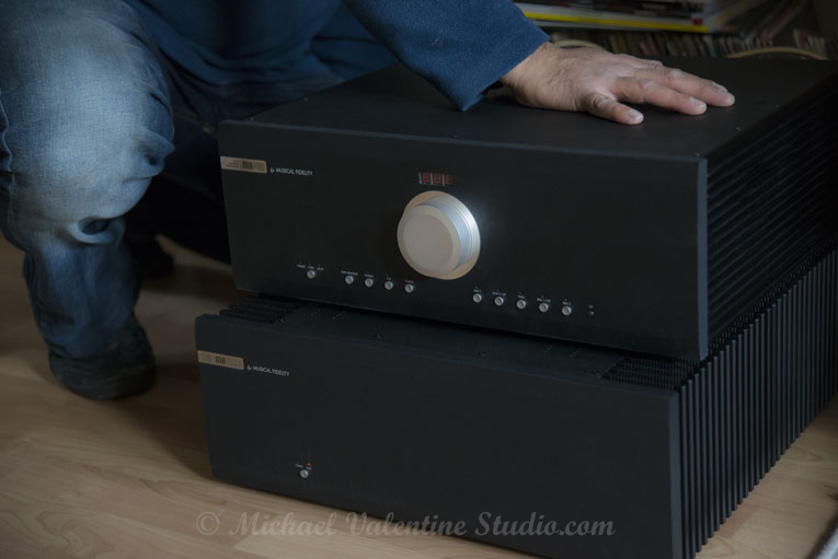 Musical Fidelity M8 500s power amplifier