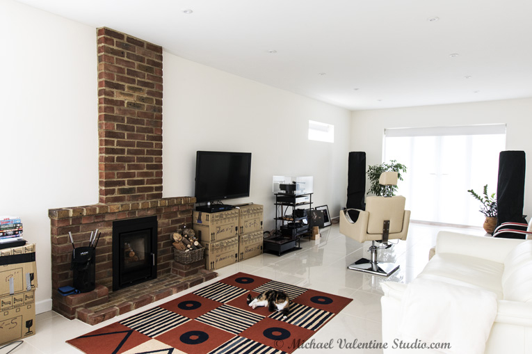 New music listening room