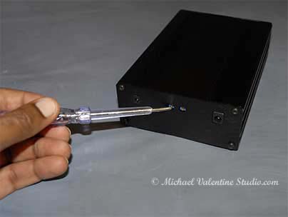 33 / 45 calibration at the back of the Ultra switch box