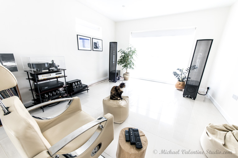 Michael Valentine Studio Listening Room December 2024