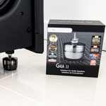 Speaker Isolation two (IsoAcoustics Gaia II Series Isolation Feet) (click to go to this page)
