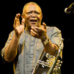 Hugh Masekela @ the Hackney Empire (click to go to his page)