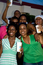 Jazz on the Beach patrons