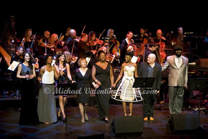 Michelle Dockery, Ayanna, Norma Winstone, Mary Pearce,  Shingai Shoniwa, Ian Shaw & Gregory Porter