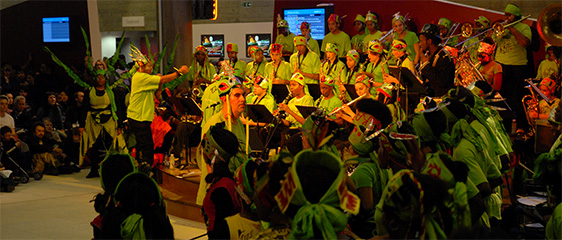 Young musicians performing @ The Front Room  (South Bank Centre)