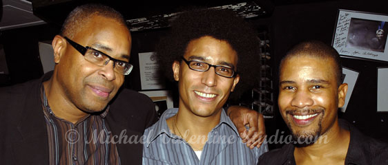 Jean Toussaint, Luc Saint-Martin & David Sanchez  @ the Pizza Express jazz club
