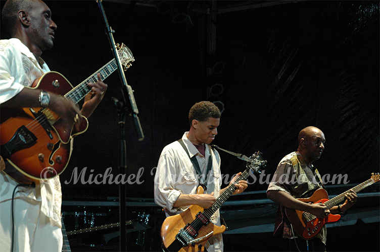 Ronald 'Boo' Hinkson, Stanley Jordan & Michael Boothman