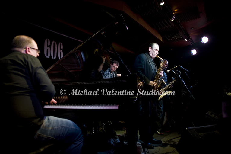 Robin Aspland, Peter King, Denys Baptiste, Mick Hutton, Nathaniel Facey & Dave O'Higgins