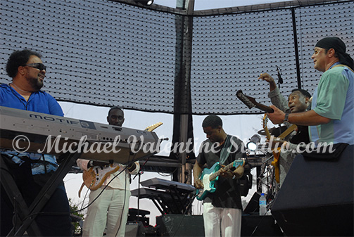 George Duke, Ronald 'Boo' Hinkson, Norman Brown, George Benson & Steven Seagal
