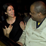 Zoe Rahman @ the Pizza Express (click to go to her page)