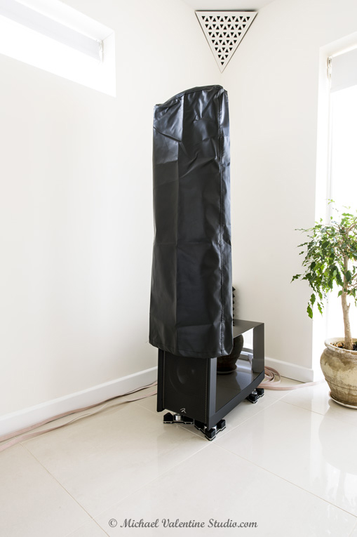 Protective covers for MartinLogan ES11A speakers...