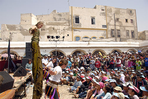 Gnaoua Festival - kids circus