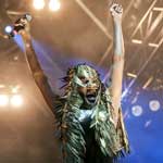 Grace Jones @ the Love Supreme Jazz Festival 2016 (click to go to her page)