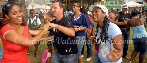Jazz On The Square patrons