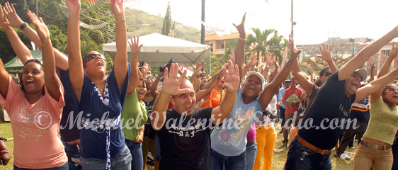 Jazz On The Square patrons