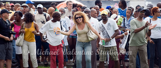 Jazz on the Square patrons