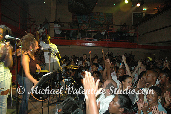 Jazz Cafe patrons. (Luther Vandross Tribute)