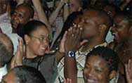 Patrons  @ the Jazz Cafe. (Luther Vandross Tribute)