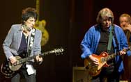 Ronnie Wood and Mick Taylor