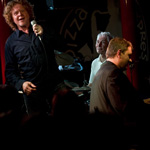 Mick Hucknall with Charlie Watts, 2012 (Click to go to this page)